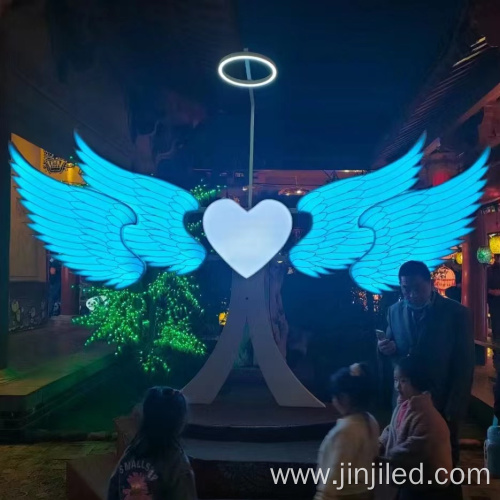 Luminous Wing Shaped Lights